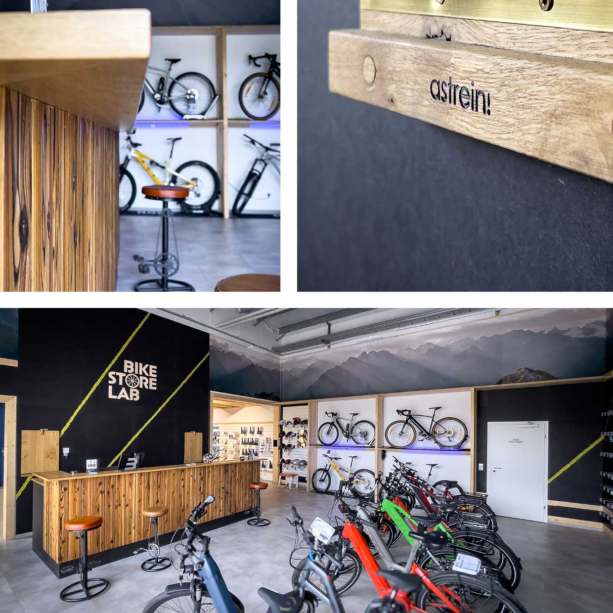 Ladentheke Bike Store